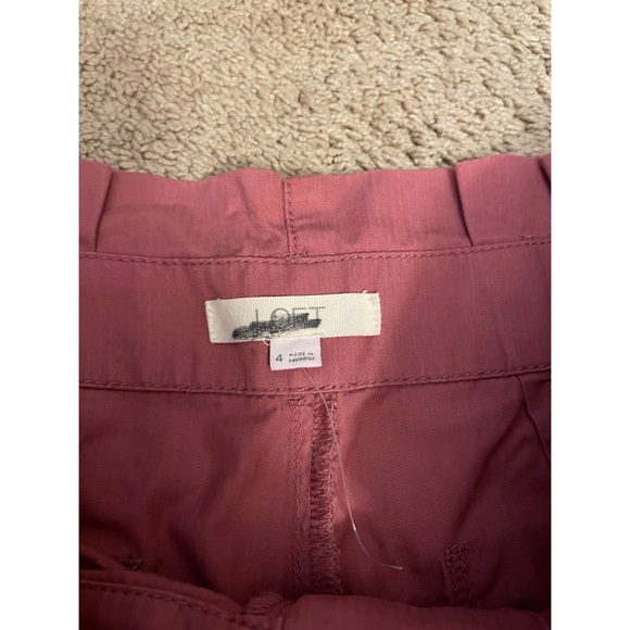 ✨LOFT Herringbone High Waisted Shorts Size 4 - Picture 5 of 6